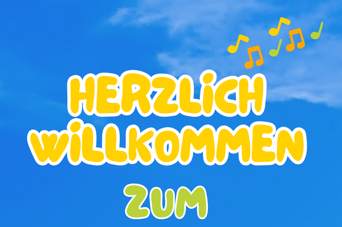 Plakat Willkommen
